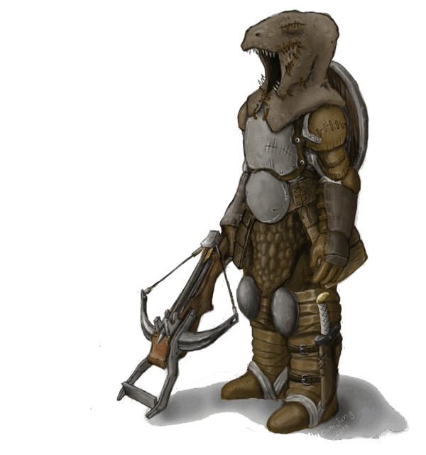 Crossbowman, pencil skin