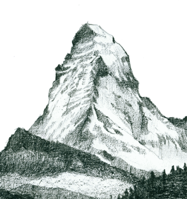 Mountain, pencil skin